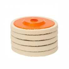 3/5Polishing Wheels Polishing Pad Grinding Disc Angle Grinder Accessories WheelFelt PolisherwheelGrinding Wheels - 5 piezas - Ver 1