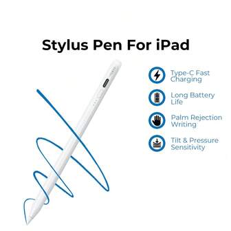 Stylus Pen For IPad Pencil With Palm Rejection Tilt Sensitivity Touch Pens For IPad Pro 13 11 M4 M3 M2 A16 11th Air 6 5 10th 9th