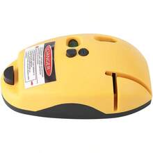 Haofy Nivel Láser Infrarrojo de 2 Líneas de Diodo Dual con Precisión de 0,01 para Colgar Cuadros, Instalar Estanterías, Medir en ángulo Recto y Reparar en Casa (Amarillo) - Amarillo - Ver 10