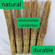 Natural Floristic Ears Of Sorghum Dish Brush, Scrub Brush For Cleaning Kitchen And Washing Dishes, For Sink, Pots, Pans, Cleaning Brushes Tools