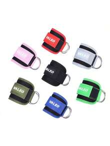 1 pezzo Cinturino regolabile per caviglia per allenamento di gambe e glutei - Compatibile con fasce elastiche, Nuovo 2024 LOOGDEEL Cinturino da caviglia per fitness con supporto imbottito, Attrezzatura per allenamento di caviglie per yoga, Unisex