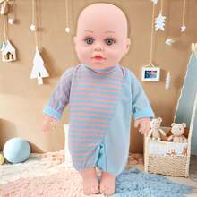 可折叠娃娃推车，花卉图案，适用于12英寸娃娃，可折叠婴儿车，适合幼儿和女孩，包含工具，逼真的娃娃推车，适合3岁及以上儿童，不含娃娃