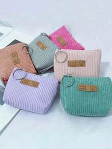 1 件装可爱粉色花朵儿童手提包，休闲街头风斜挎/单肩包，轻便按扣零钱包，适合外出、聚会、大学等场合 - 无内衬，顶部单提手肩带，非常适合情人节、圣诞节，是送给女孩的绝佳礼物。 - 彩色 - 查看 7