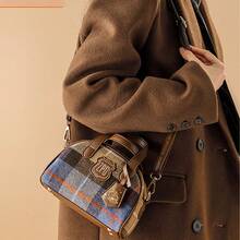 Miniso Officially Licensed Officer Nick Hopps Inspired Bowling Bag - Delicate Character Badge Details, Spacious Main Compartment, For Commute And Leisure (1 PC) - Multicolor - View 4