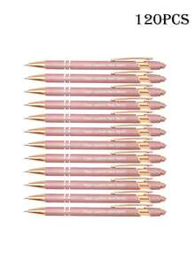 12/24/60/600pcs Personalized Pens, Back To School Supplies,Custom Business Engraver Pens Ballpoint, Personalized Pens With Name,Customized Stylus Pens For Touch Screens,Retractable Writing Ball Pen, Office School Gifts For Women/Men,Office Decor,Elegant Living - Rose Gold - View 9