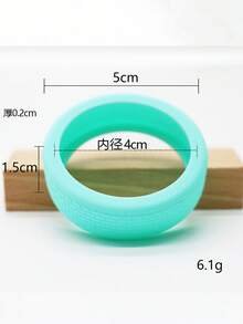 8个硅胶行李箱轮保护套，静音减震轮套，运动风格旅行配件 - 易于安装和清洁（直径5厘米） - 彩色 - 查看 11