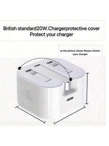 Set de 3 protectores de carga con diseños de lazo rosa/corazón transparente/flor/hoja compatible con iPhone 18W/20W - Incluye cable de datos y protector de cable de alimentación, opción de regalo perfecta - Verde - Ver 4