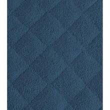 DII Everyday Kitchen Basic Juego de 3 aislantes de calor para sartén, de toalla, 100% algodón, apto para lavar en lavadora, para uso diario en la cocina, negro(Terry Azul) - Multicolor - Ver 2