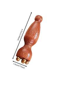 1pc/3pcs Massage Comb, Small Lotus Shower Head Brass Massage Tool, Facial Beauty Device, Eye Massage Stick, Acupressure Pen, Facial Care - Multicolor - View 13