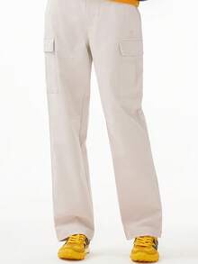 CAMEL CROWN Women's Hiking Cargo Pants, Autumn Slimming Sportswear, Windproof And Durable Wide-Leg Casual Pants - Oak Ash - View 1