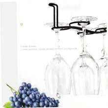 YCabilock Estante Para Copas Invertido Wine Rack Portavasos Estante Para Vinos Easy Access - comosemuestra - Ver 4