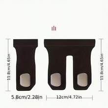 Car Passenger Glove Box Hook, Front Seat Storage Metal Hanger, Rollover Protector, Car Interior Fur