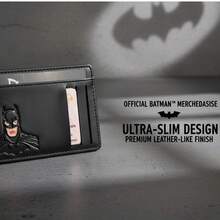 Warner Bros. Wallet, Superhero-Themed, Ultra-Thin And Minimalist, Can Be Used As An ID Card Holder, Unisex, Front Pocket Security Wallet, Perfect Father'S Day Gift, Durable Bi-Fold Wallet, Multi-Card Slot Design. - Multicolor - View 9