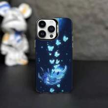 Funda de teléfono Game H-Hollow K-Knight para 17,16,15,14,13,12,11,Pro,MAX, cubierta negra mate a prueba de golpes - Z5 - Ver 9