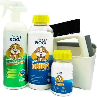 OH MY DOG Combo Limpieza Recogedor