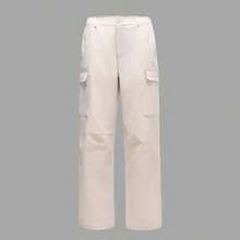 CAMEL CROWN Women's Hiking Cargo Pants, Autumn Slimming Sportswear, Windproof And Durable Wide-Leg Casual Pants - Oak Ash - View 2