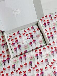 بالونات على شكل قلب