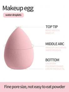 MAANGE 18支/20支化妆刷套装，包含18支专业化妆刷+1个收纳袋+1个水滴化妆海绵，还包含轮廓刷、粉底刷和散粉刷。 - 西瓜粉 - 查看 10