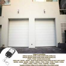 Llavero De Control Remoto Inalámbrico, 4 Controles Universales Para Puertas 433 Mhz Clonador, Control Remoto De Clonación Universal, Para Controlar Tus Dispositivos Coches Casas, Mando Garaje Universal - Negro - Ver 2