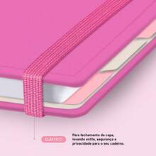 Disco Notebook + Iscool Hardcover 140 Sheets Smart Solid Colors - Spring Pink - View 10