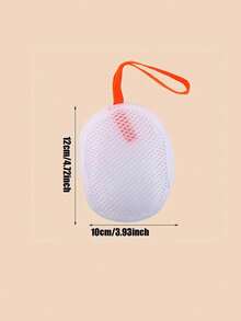 2pcs Baby Soap Bag Lather Net, Super Soft Bath Flower Scrubber, Multi-Functional Home Bathroom Baby Shower Scrub Cloth, Bathing Scrub Mesh Bag - Multicolor - View 7