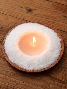 1000g Sand Wax Granules, Large Ice Flower Wax, DIY Fragrance Candle, Ice Flower Wax Crystals, Snow Flower Wax Granules Material Pack - White - View 6