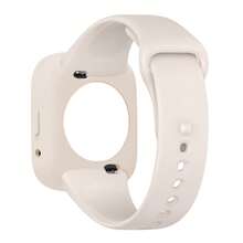 1 Set Silicone Breathable Sport Watch Band + Silicone Protective Case Suit For Redmi Watch 3 Active/Lite, Breathable Anti-Fall Watch Band Unisex For Redmi Watch 3, Smart Watch Band Accessories Set