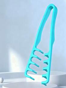 Fluffy Wide-Tooth Comb, Creates Voluminous Texture And Lift Effect, Suitable For Both Men And Women, Made Of ABS Plastic Material With Textured Handle Design, Suitable For All Hair Types Including Thick, Curly, Wavy And Natural Hair, Ideal For Home And Travel Use, Easy Brushing And Styling, An Essential Hair Care Tool, Lightweight And Portable. - Multicolor - View 18