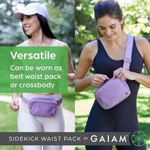 Sidekick Waist Pack - Storage Belt Bag For Women And Men - Adjustable Belt With Lightweight Pouch For The Gym And Studio - Dovetail - View 4