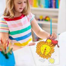 DIY Kites For Kids Kite Making Kit Bulk, Decorating Coloring Kite Party Pack,White Diamond Kite Kits - ColorF - View 6