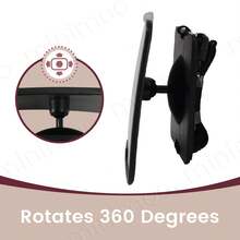 Baby Car Mirror 360° Rotatable Mirror Wide-Angle & Shatterproof Universal Fit For Rear Seat Observation - Multicolor - View 3