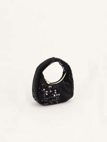 1pc Glitter Shiny Mini Clutch Bag (Very Small Size, Purchase Carefully) - Handbag - View 4