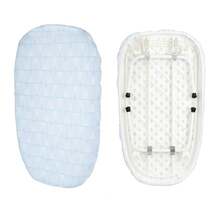 Portable Desktop Ironing Board – Foldable Design With Non-Slip Legs - Blue - View 2