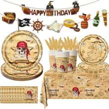 Suministros de fiesta de neón, 142 piezas de decoraciones de fiesta que dejan brillar incluyendo platos de papel desechables, tazas, manteles, decoración temática que brilla en la oscuridad para(Mapa) - Multicolor - Ver 2