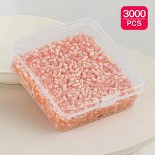 3000颗2.6毫米透明盒装迷你拼豆，像素拼豆，DIY高品质手工礼品，圣诞节、万圣节、节日礼物的完美之选 - 拼豆豆 - 查看 11