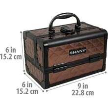 Shany Cosmetics - Portafolios de maquillaje con espejo,(Cobre) - Multicolor - Ver 5