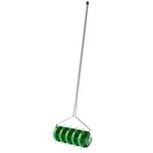 Outsunny Lawn Aerator, 45 Cm Wide, Manual Aerator With 30 Iron Tines, Garden Tools, Grounding Rail, Core Drill, Scarifier, Lawn Aerator, Lawn And Garden Maintenance - Green - View 1