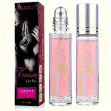 Pheromone Perfume, Female-Exclusive Alluring Fragrance, Aphrodite Pheromone Perfume, Female Pheromone Oil To Attract Men, Roll-On Pheromone Oil, Women'S Pheromone Perfume - 花卉印花 - 查看 4