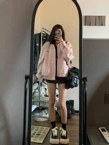 Women Jackets - Pink - View 3