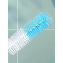1pc Long Handle Cup Brush, Kitchen Glass Bottle Cleaning Brush, Milk Bottle And Tea Cup Washing Brush, Manual Non-Electric Cleaning Tool - Multicolor - View 6