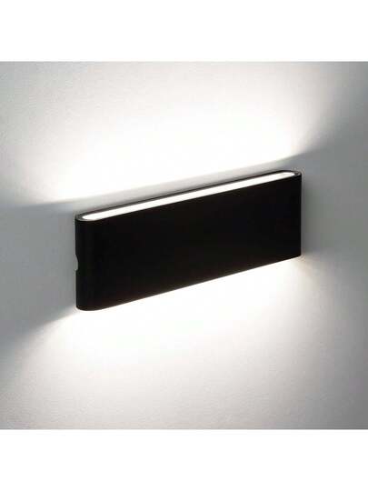 Alpinaluz SAFATA 20W LED Outdoor/Indoor Wand Light, Rectangular Aluminum, Up Down Lighting, 300mm, IP54 view 9