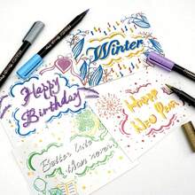 yikexuanli Temporary Tattoo Pen Set, Hand Tattoo Stencils, Removable Tattoo Body Art Pens, Skin Temporary Tattoo Drawing Pens, Beginner Skin Painting, Body Graffiti, Washable Drawing Pens, Body Painting Pen Set - Multicolor - View 11