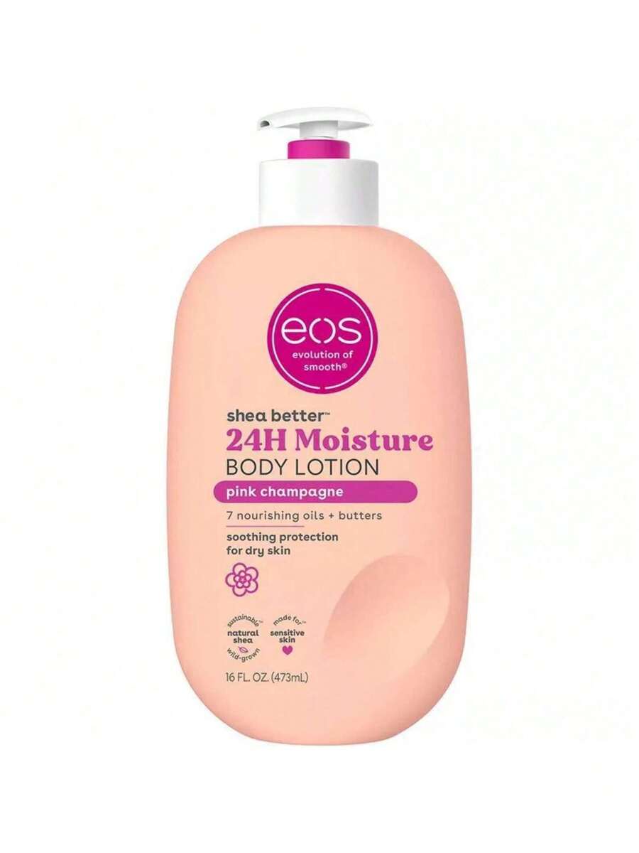 Eos Shea Better 24H Moisture Body Lotion - Pink Champagne - 16oz - 1 - Xem 1