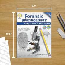 Mark Twain Forensic Investigations Workbook, Using Science To Solve High Crimes Middle School Books, Critical Thinking For Kids, DNA And Handwriting Analysis Labs, Classroom Or Homeschool Curriculum - trắng - Xem 6