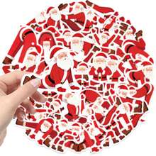50张卡通圣诞老人瑜伽系列贴纸，适用于剪贴簿、日记本、笔记本电脑、水瓶、汽车等。以信仰为主题的设计，传递积极信息，是馈赠佳品。 - 彩色 - 查看 4