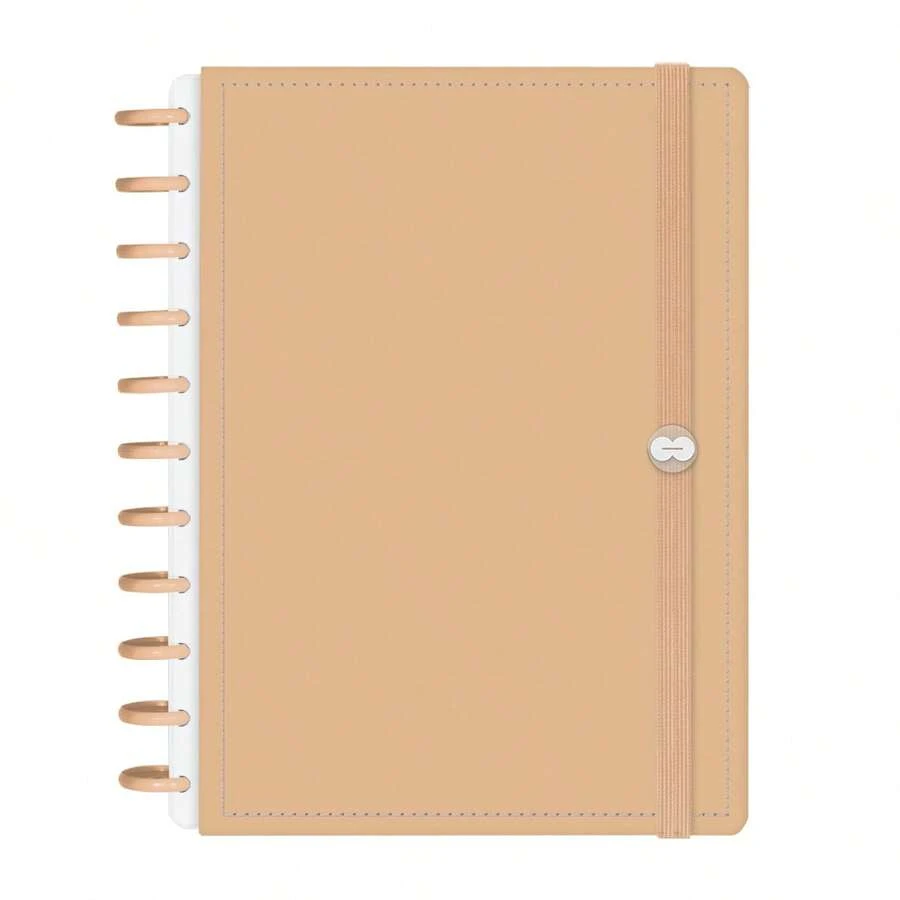 Disco Notebook + Iscool Hardcover 140 Sheets Smart Solid Colors - Nude - View 1