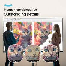 ARTDOT 12-Pack 5D DIY Diamond Painting Kits For Adults Licensed Diamond Art Kits With Accessories And Tools For Home Wall Decor Or Gifts For Women And Bestie Friend - White - View 4
