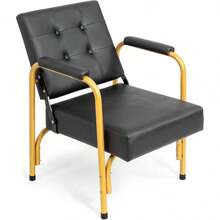 2 In 1 Auto Recline Shampoo Chair Barber Chair With Tilted Backrest For Salon - Default - View 1