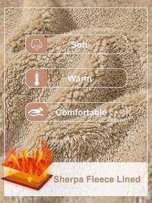 男士休闲时尚卫衣，保暖内衬，适合秋冬季穿着 - 藍色 - 查看 5