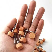 50Pieces Abrasive Mounted Stone Grinding Wheel Head Mounted Grinding Point Stone Heads for  Rotary Tool Grinding Stone Wheel Head  Accessories 1/8 Inch ShankGrinding Wheels - como en la foto - Ver 3